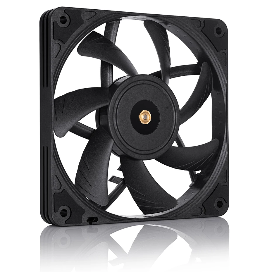 Imagem -03 - Noctua Nf-a12x15 Pwm Chromax.black.swap 120 Milímetros Ultra-fino Caixa do Computador Ventilador de Refrigeração Controle de Temperatura Cpu Ventilador do Radiador