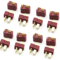 20pcs Anti-skidding Deans Plug T Style Connector Female / Male for RC Lipo Battery ESC Rc Helicopter (10pair)