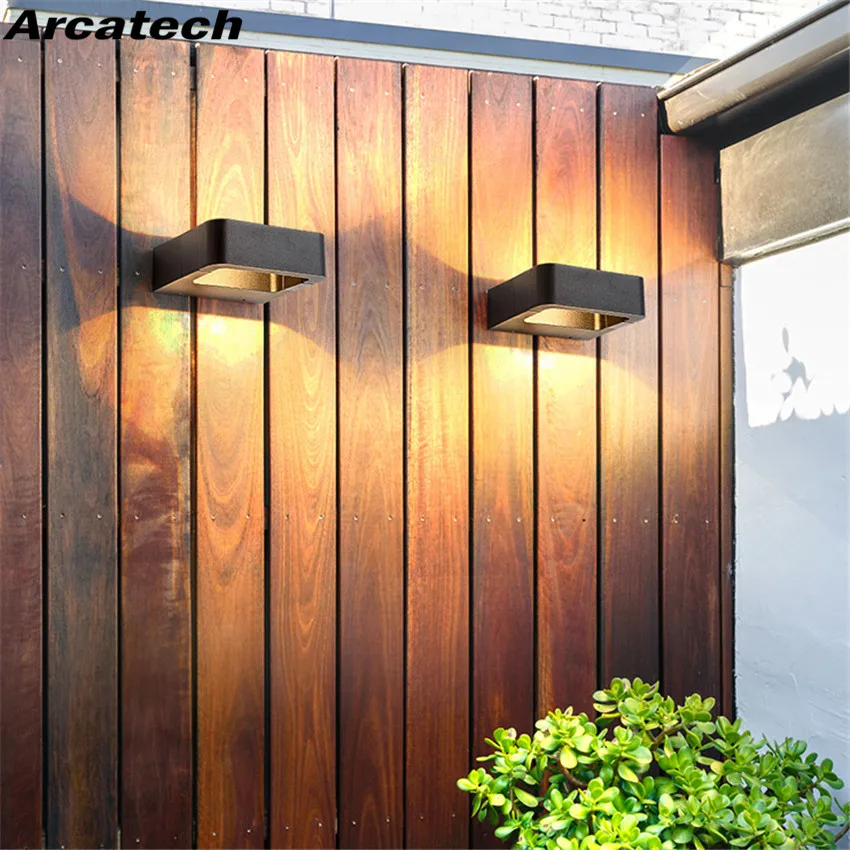 LED Wall Light Outdoor Waterproof Porch Light Garden Lamp Modern Indoor Wall Lamps Living Room Corridor Patio Lighting  NR-113