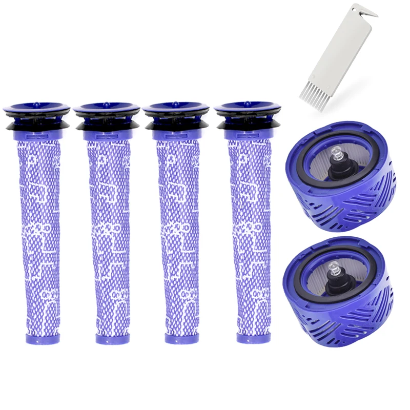 Filtr wstępny filtr powietrza HEPA filtr powietrza HEPA dla Dyson V6 Absolute Cordless Stick odkurzacz. Część zamienna 965661-01 966741-01