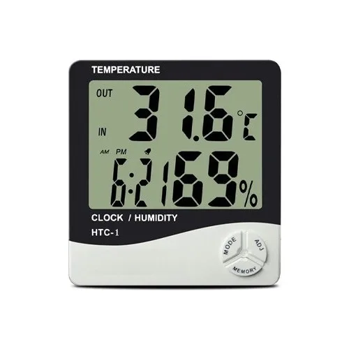 Tt-Technıc Htc-1 Clocks Humidity Meter And Thermometer