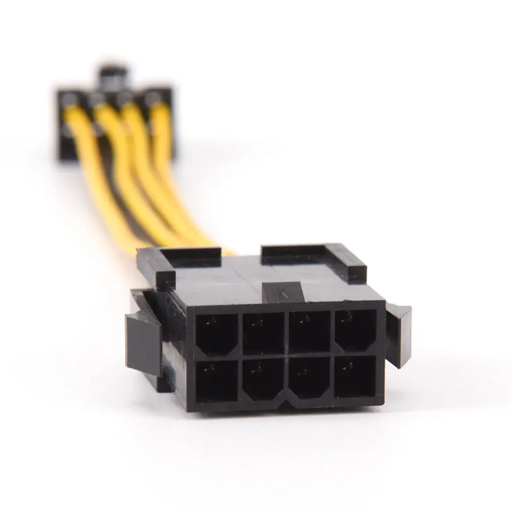 8 Pin to 8 Pin ATX EPS Male to Female Power Extension PSU Mainboard Power Extension Adapter 8pin  CPU Power Extention Cable