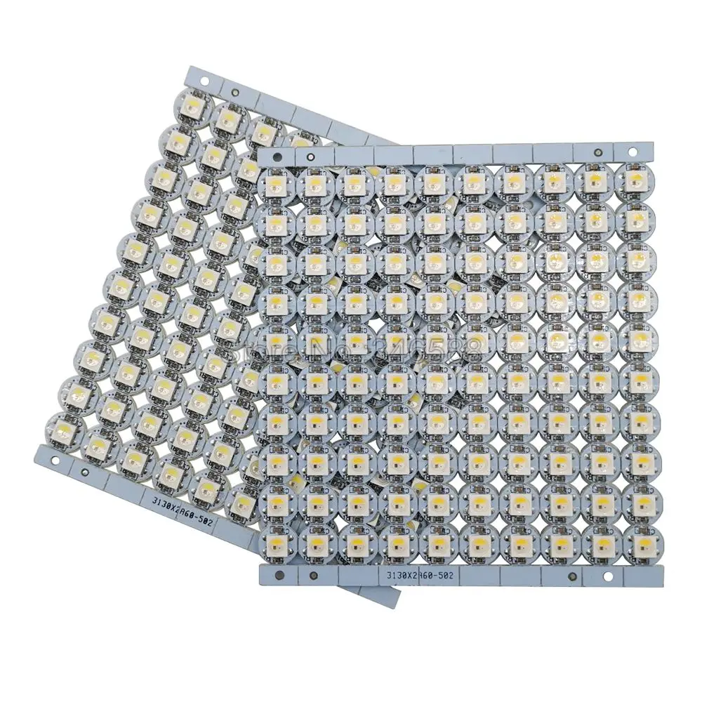 50 1000pcs SK6812 (Similar to WS2812B) 5V DC RGBW Addressable LED Pixel Chip with Heat Sink PCB Board (10mm*3mm) for Arduino DIY