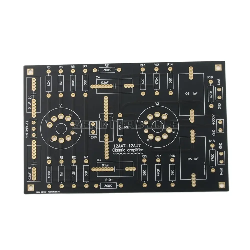 مرجع Marantz M7 الدائرة HiFi 12AX7 12AU7 أنبوب مكبر للصوت PCB لديي السمعية