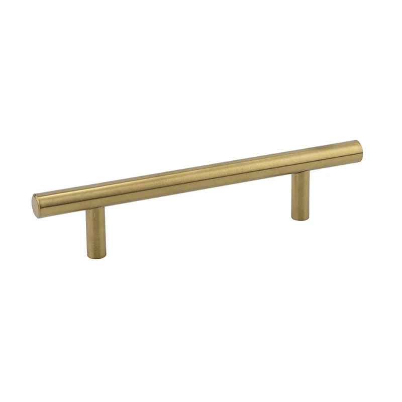 Hollow Stainless Steel Golden Long Handles Furniture Door Knobs & Pulls for Kitchen Cabinet Drawer Closet Wardrobe Cupboard