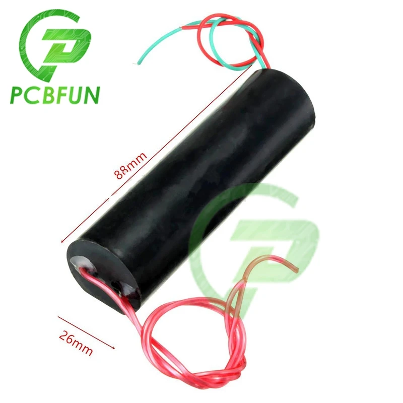 DC 3.7V-7.4V DC 3V-6V 3.7V-6V to 400kv 1000KV 1000000V Boost Step Up High-voltage Generator Ignition Coil Pulse Power Module