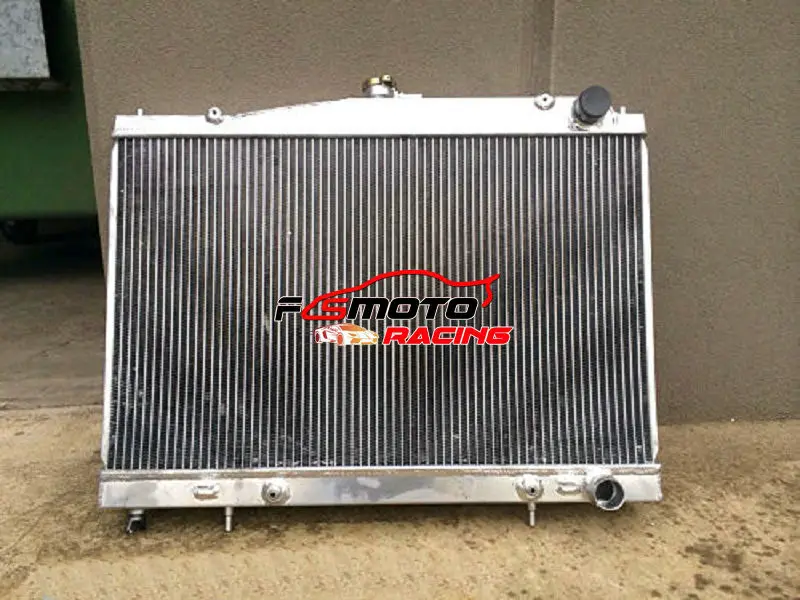 Aluminum Radiator Cooling For Nissan R33 R34 GT GTT GTR Inlet 35mm 1 Year Warranty