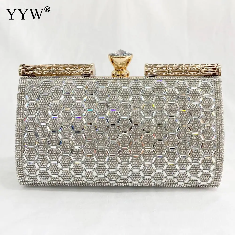 Eleganckie torebki wieczorowe na wesele luksusowa kopertówka weselna torebka i torebki damskie torba z łańcuszkiem na ramię Bolso Mujer