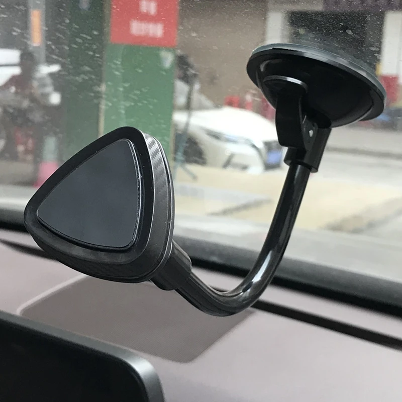 حامل هاتف مغناطيسي في سيارة لتحديد المواقع الزجاج الأمامي جبل المغناطيس حامل حامل هاتف السيارة للهاتف الخليوي لهواوي سامسونج شاومي Oneplus