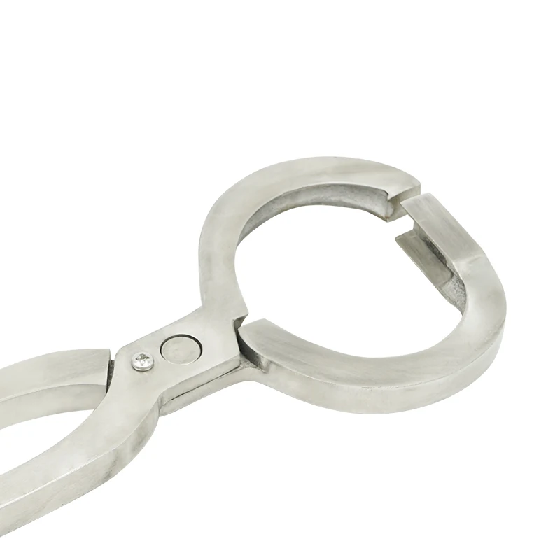1PCS Plastic Bull Nose Ring Install Pliers and 10Pcs Plastic Cattle Bull Traction Ring Bovine Clamp Cattle Livestock Tools