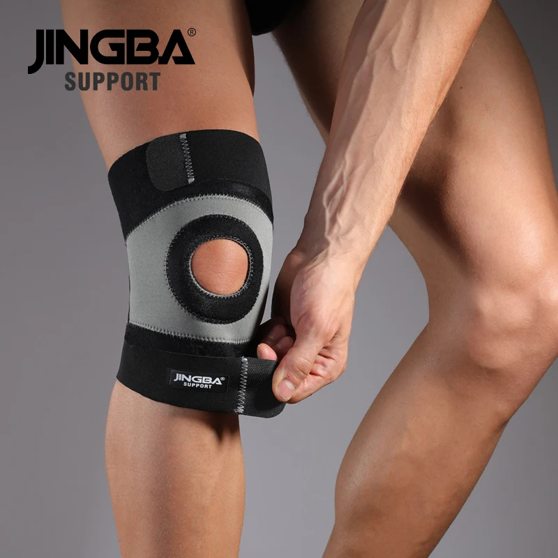 JINGBA SUPPORT Rodillera Deportivava Adjustable knee Pads Knee Brace Support Belt Knee Protector Volleyball Basketball Kneecap