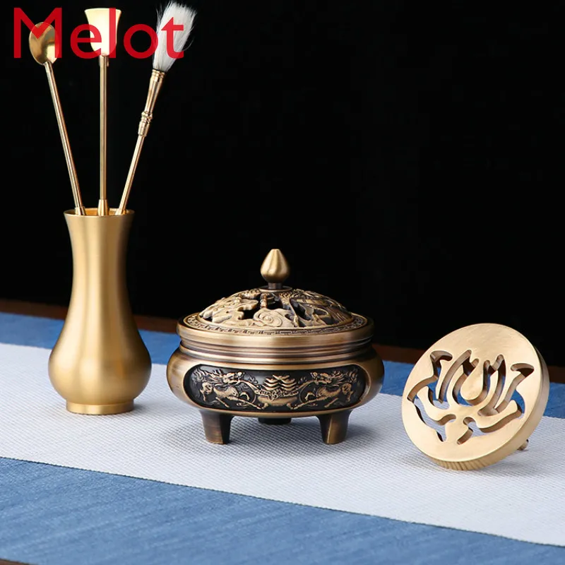 Aromatherapy Supplies Starter Set Incense Burner Tools Pure Copper Incense Burner Domestic Incense Burner Agarwood Incense