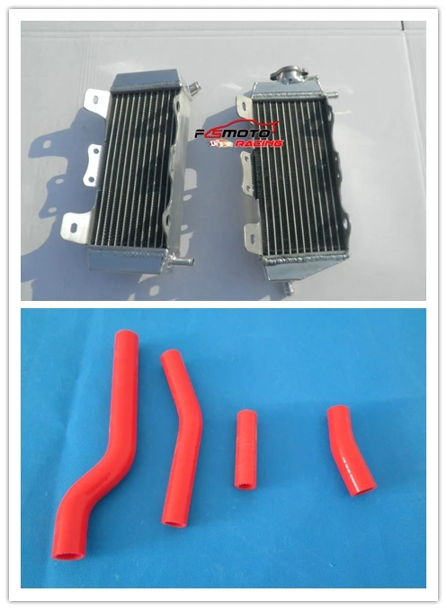 

Aluminum Radiator + Silicone Hose For YAMAHA YZF450 YZ450F 2006 06