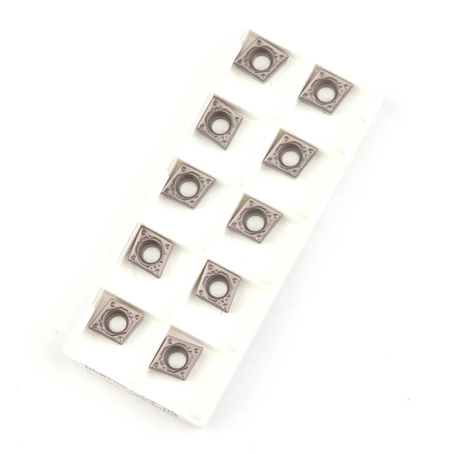 CCMT09T304-HQ NK60 CCMT09T308-HQ NK60 Gốm Kim Loại Lưỡi Dao Cắt Cao Chất Lượng Nội Bộ Biến Dạng Carbide Lưỡi Dao Tiện Bằng Máy CNC Dụng Cụ
