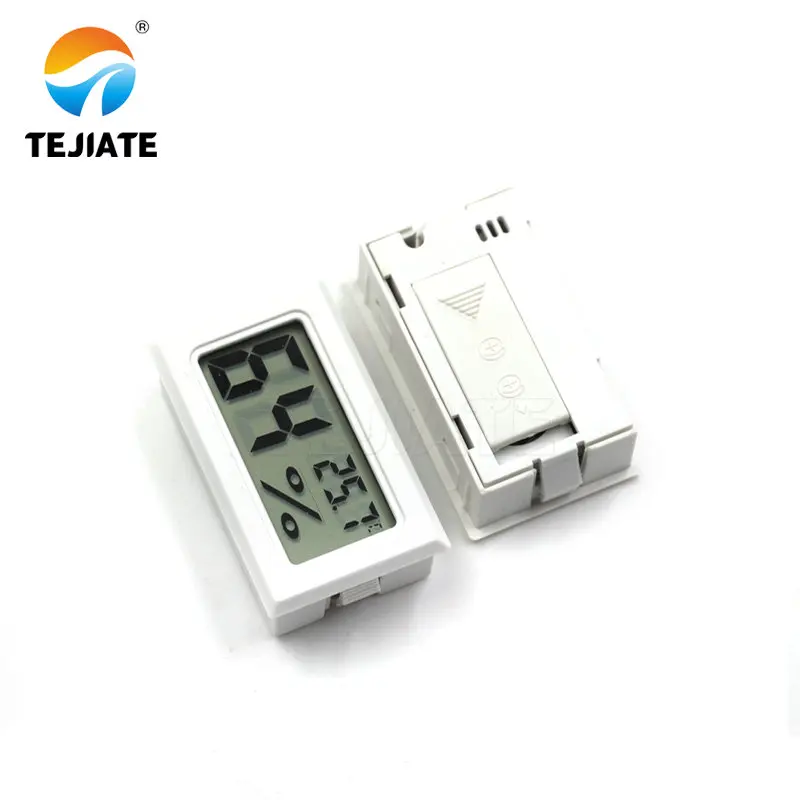 Mini LCD digitale misuratore di umidità interna termometro igrometro calibro