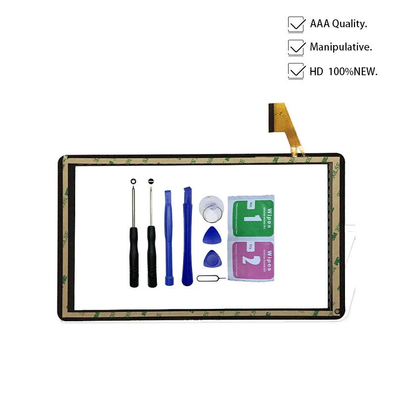New Touch screen For 10.1" LOGICOM LA TAB 105 Tablet touch screen panel Digitizer Glass Sensor replacement