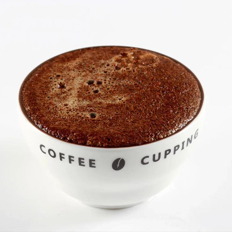 200ml Measuring Suit for Cupping Cup Ceramic Coffee Cup U-shaped Coffee Evaluation Cup Measuring Bowl