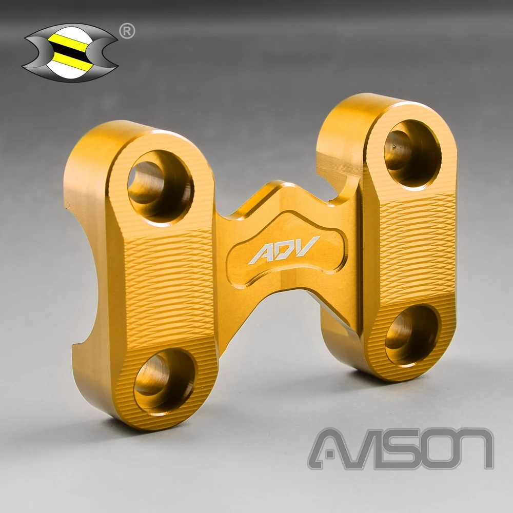 For  Adv150 ADV 150 2019 2020  Modified Handle Bar Mount Clamp Motorcycle Handlebar Top Cover