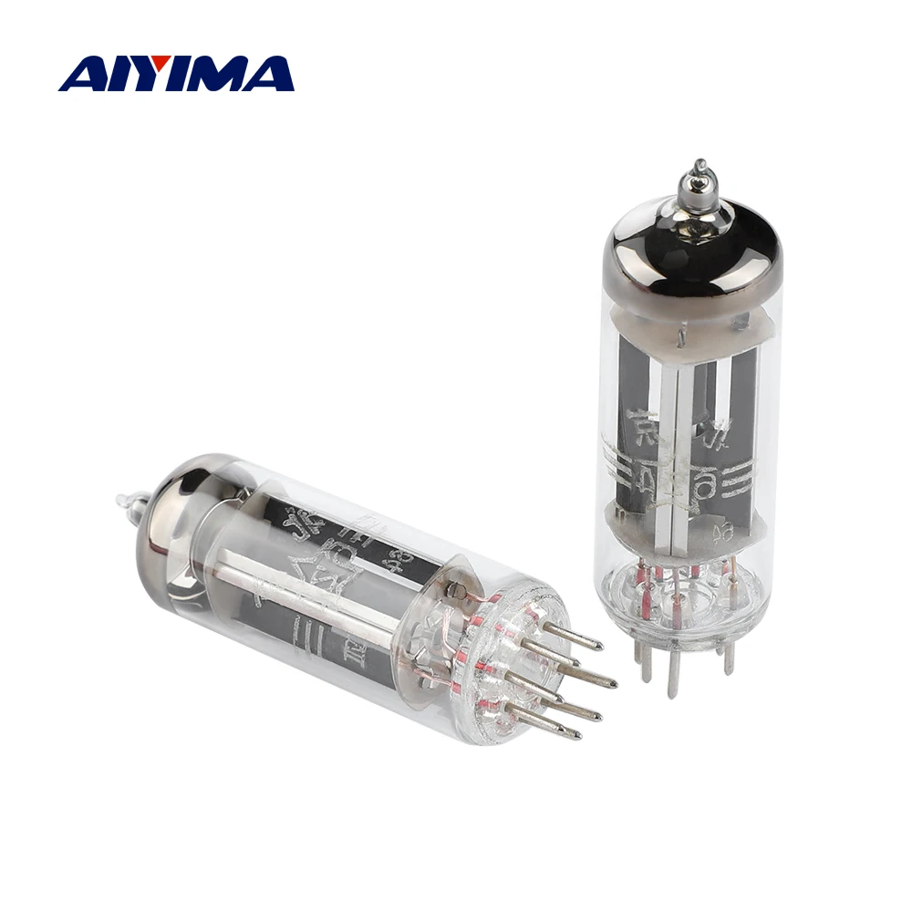 AIYIMA 2Pcs Vacuum Tube 6Z4 7Pins Electron Tube Rectification Diode Replacement 6U4 For Sound Amplifier Audio