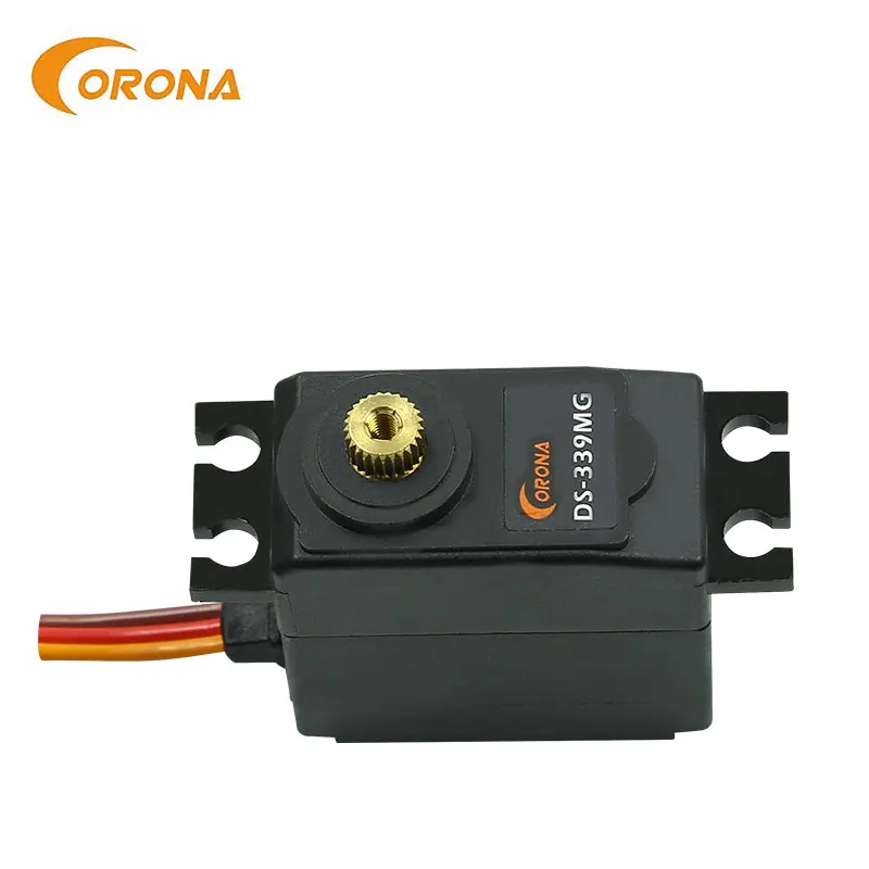 Corona DS339MG medium slim wing servo motor and driver for robot / RC AIRPLANE HELICOPTER toys