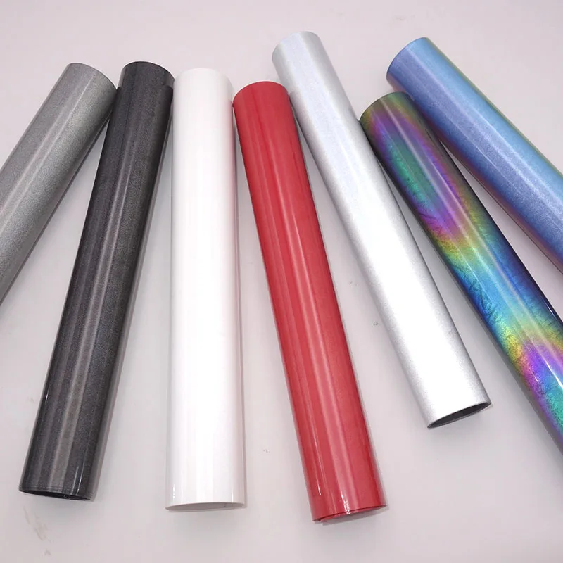 Reflective Heat Transfer Vinyl HTV For T Shirt IrOn on Transfer Vinyl Roll Easy Cut And Weed Heat Transfer Decor Film
