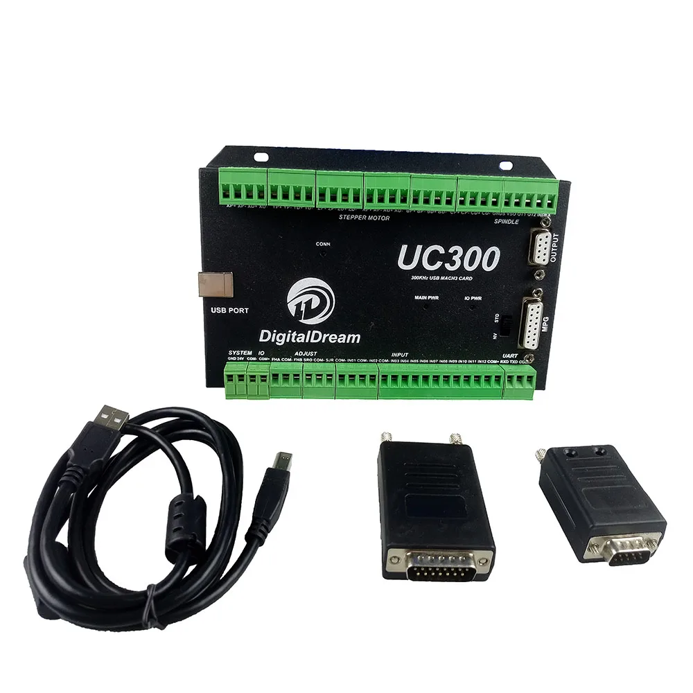 

CNC NVUM upgrade Mach3 USB Motion Controller UC300 3/4/5/6 Axis Control Card for milling machine