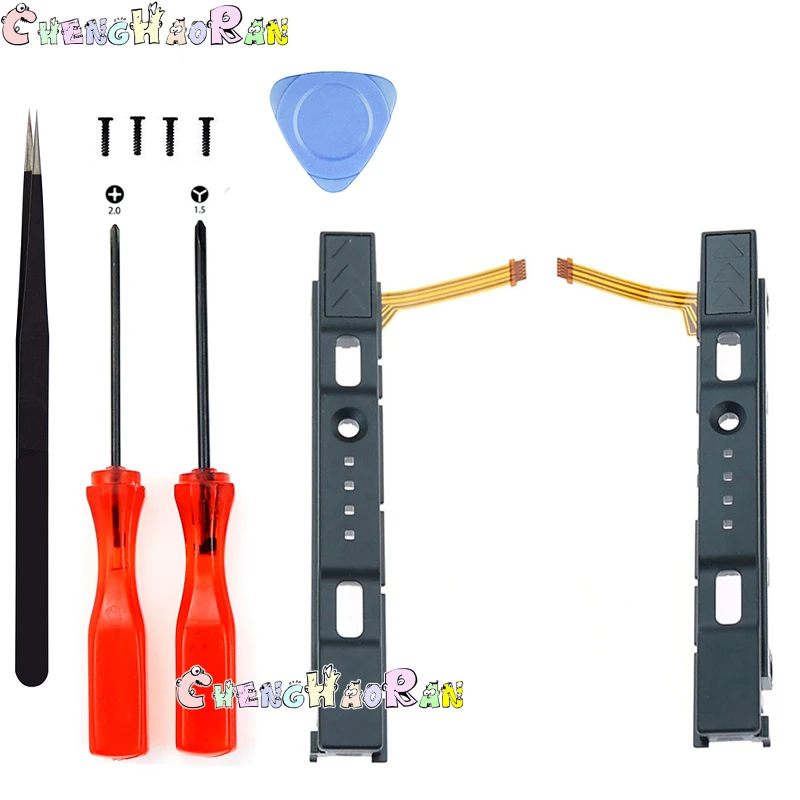 1Set originale L R LR Slide sinistra destra cursori sostituzione ferroviaria per Nintend switch Console Rail per Controller NS Joy-con