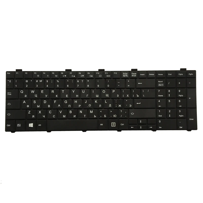 Teclado ruso para Fujitsu AH530, AH531, NH751, A530, A531, CP478133-02, CP515525-01, AH512, V126946CK1, AEFH2000010, AEFH2000110