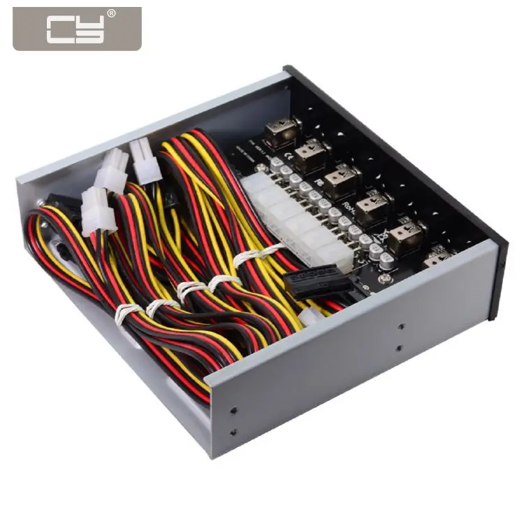 CY 6 Hard Disk Control System Intelligent Control Management System HDD SSD Power Switch with 5.25 CD-ROM Bay