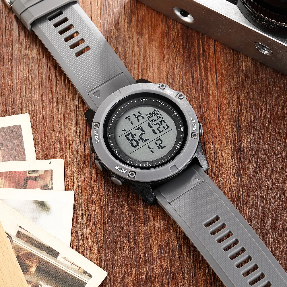 

Fashion OHSEN Hombre Male Digital Watches 5ATM Dive Man Mens Sports Grey Wristwatches Hand clocks Man Watch Reloj Masculino