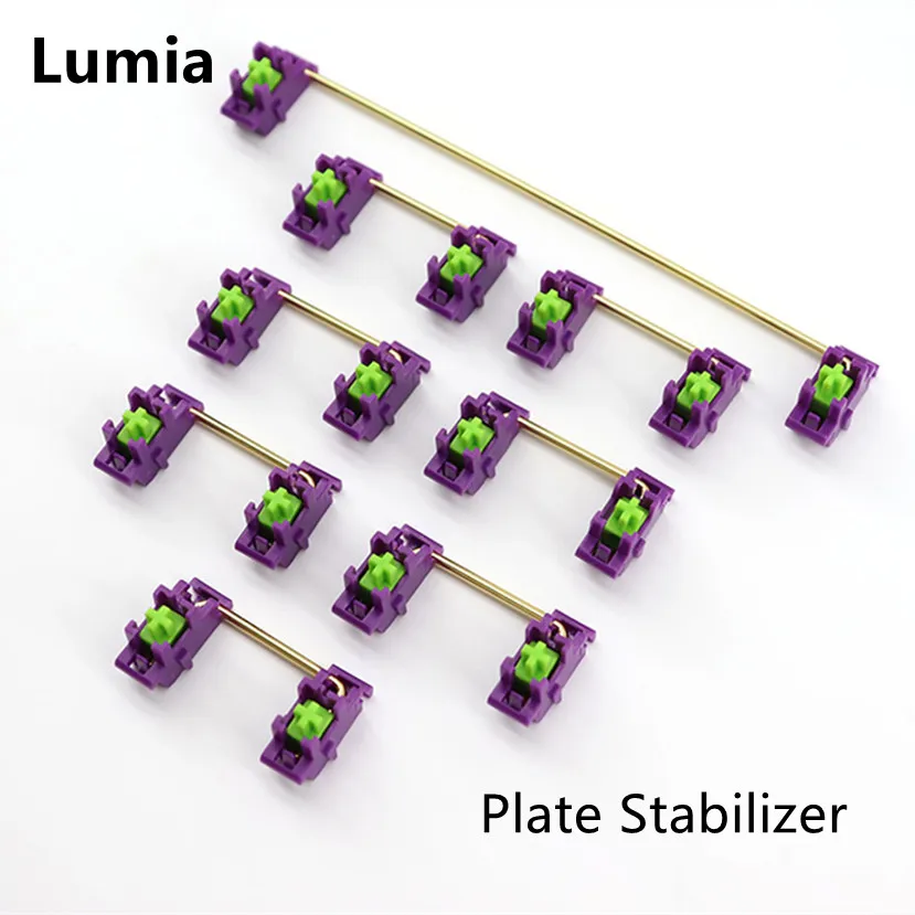 Lumia Stabilizer Plaat Gemonteerd Mechanische Toetsenbord Aangepaste Reparatie Plaat Stabilizer 4x2u 6.25ux1,7x2u 6.25ux1