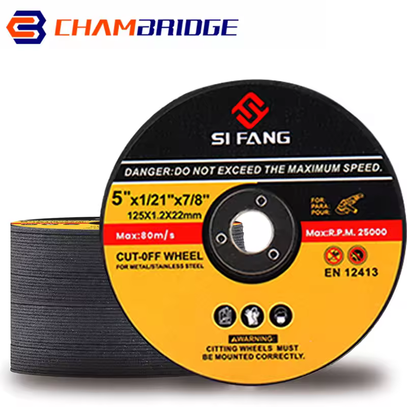 125mm 5" Metal Cutting Discs,5 Inch Cut Off Wheels Flap Sanding Discs Grinding Discs Angle Grinder Wheel 3-60Pcs - Image 2