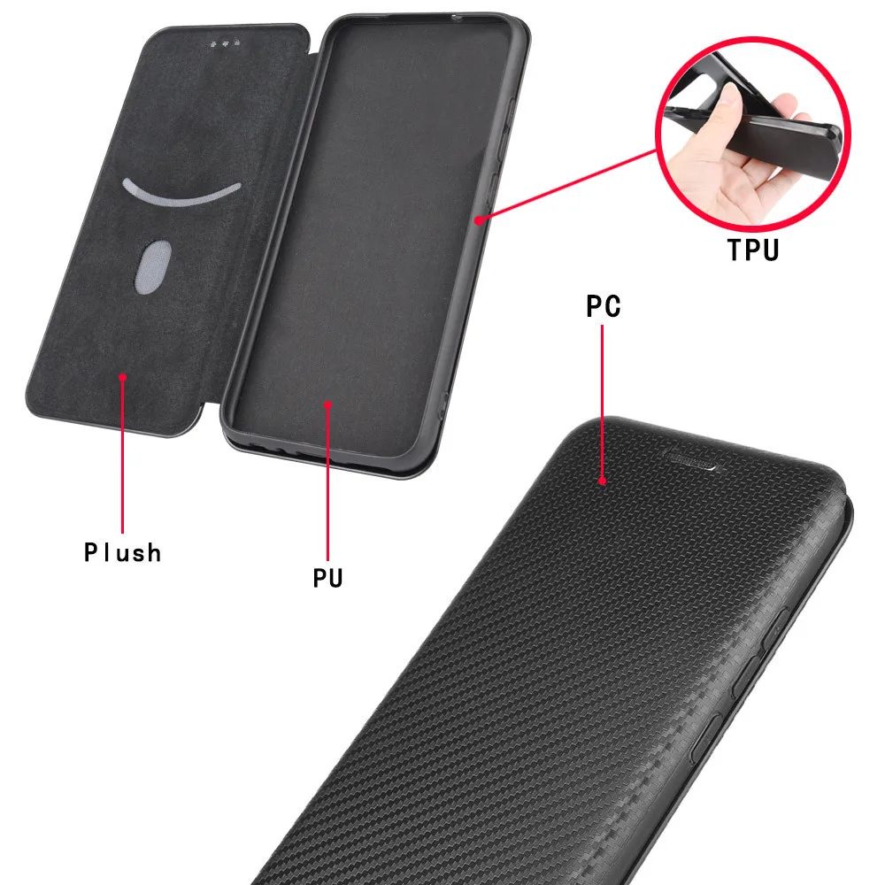 Moda flip carbono à prova de choque carteira de couro magnético xiaomi civi 2 caso capa para xiaomi civi2 telefone sacos