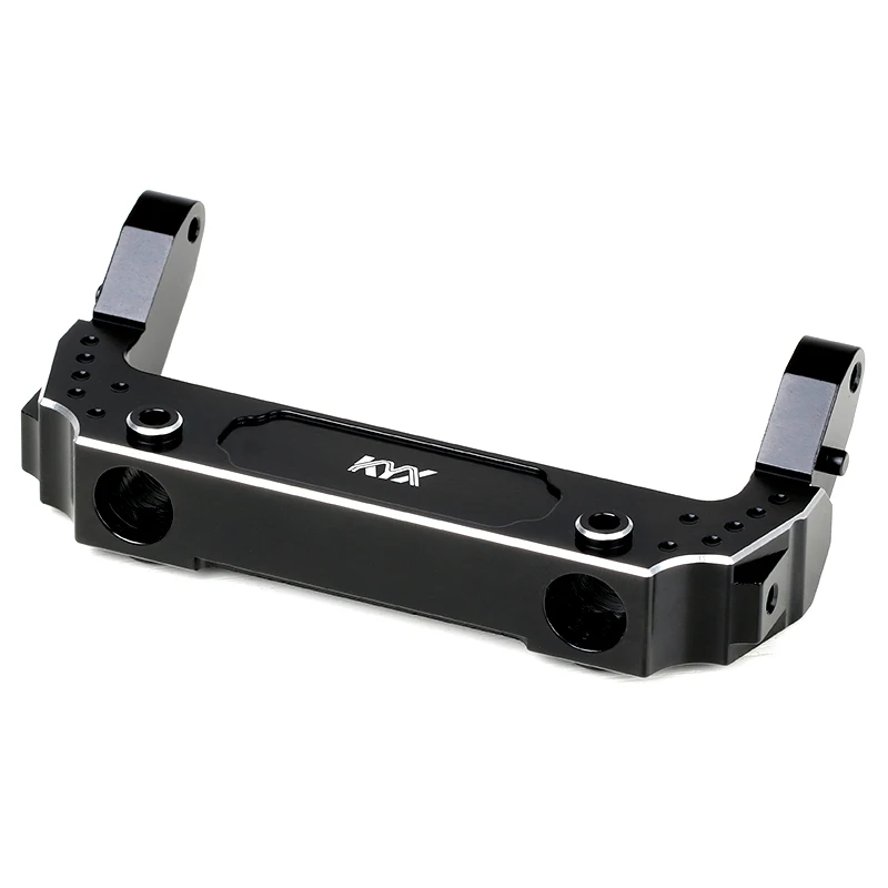 

KYX Racing Aluminum CNC Machined Front Bumper Mount Upgrades Parts Accessories for 1/6 RC Crawler Car Axial SCX6 AXI05000