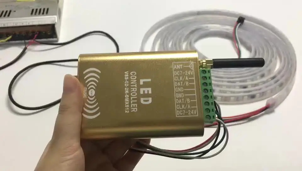 VSS-02-2K SK6812 Rgbw Светодиодная лента Wifi музыкальный контроллер