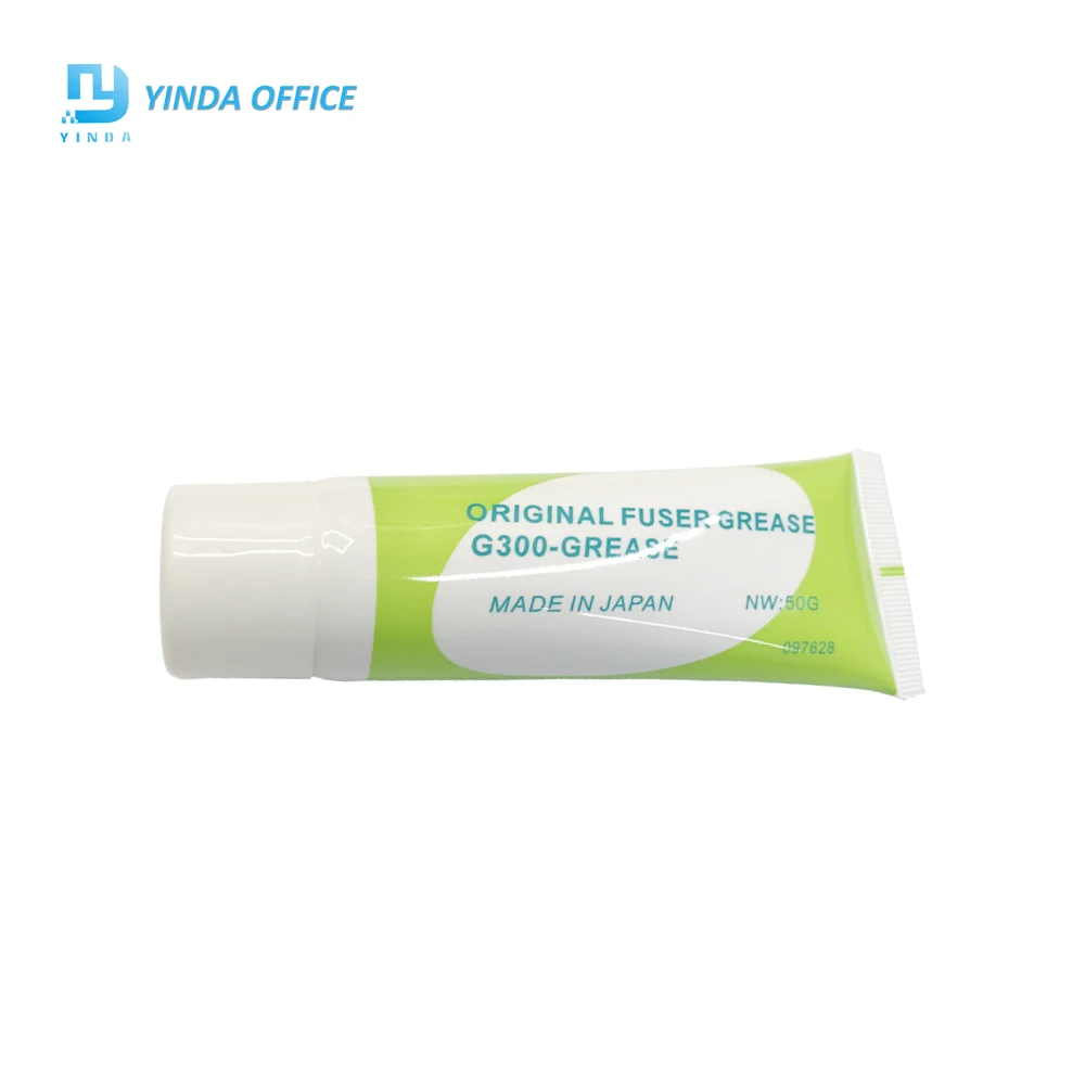 Graxa do filme do fusor para HP1010 1020 3050 3055 3052 P1505 P1606 M1212 G300, óleo verde do filme da garrafa, 50g