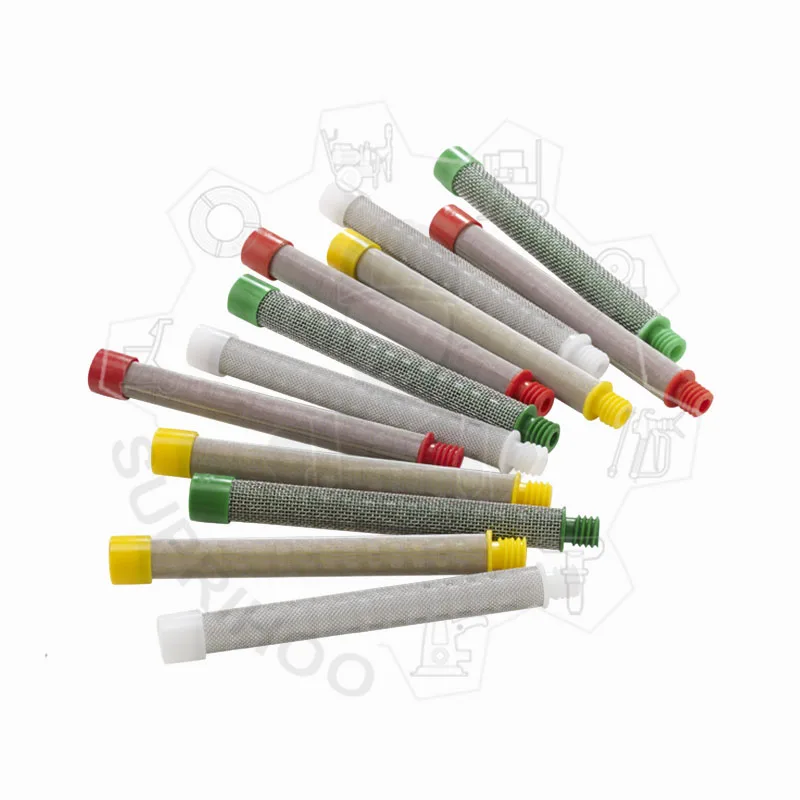 Imagem -06 - Filtro de Pistola de Pulverizador de Pintura Mal Ventilada Parafuso de Filtro em tipo de Filtro de Arma 10 Peças 30 60 100 150 Malha para Pistola de Pulverizador de Pintura Titã