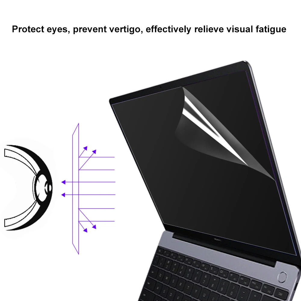 Screen Protector for Huawe MateBook X Pro D14 D15 13 14inch 2020 2019 Plastic HD Screen Film Sticker for Honor MagicBook 14 15