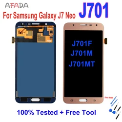 5.5'' Display for SAMSUNG Galaxy J7 Neo LCD Touch Screen J701 J701F J701M J701MT LCD Display Assembly Replacement