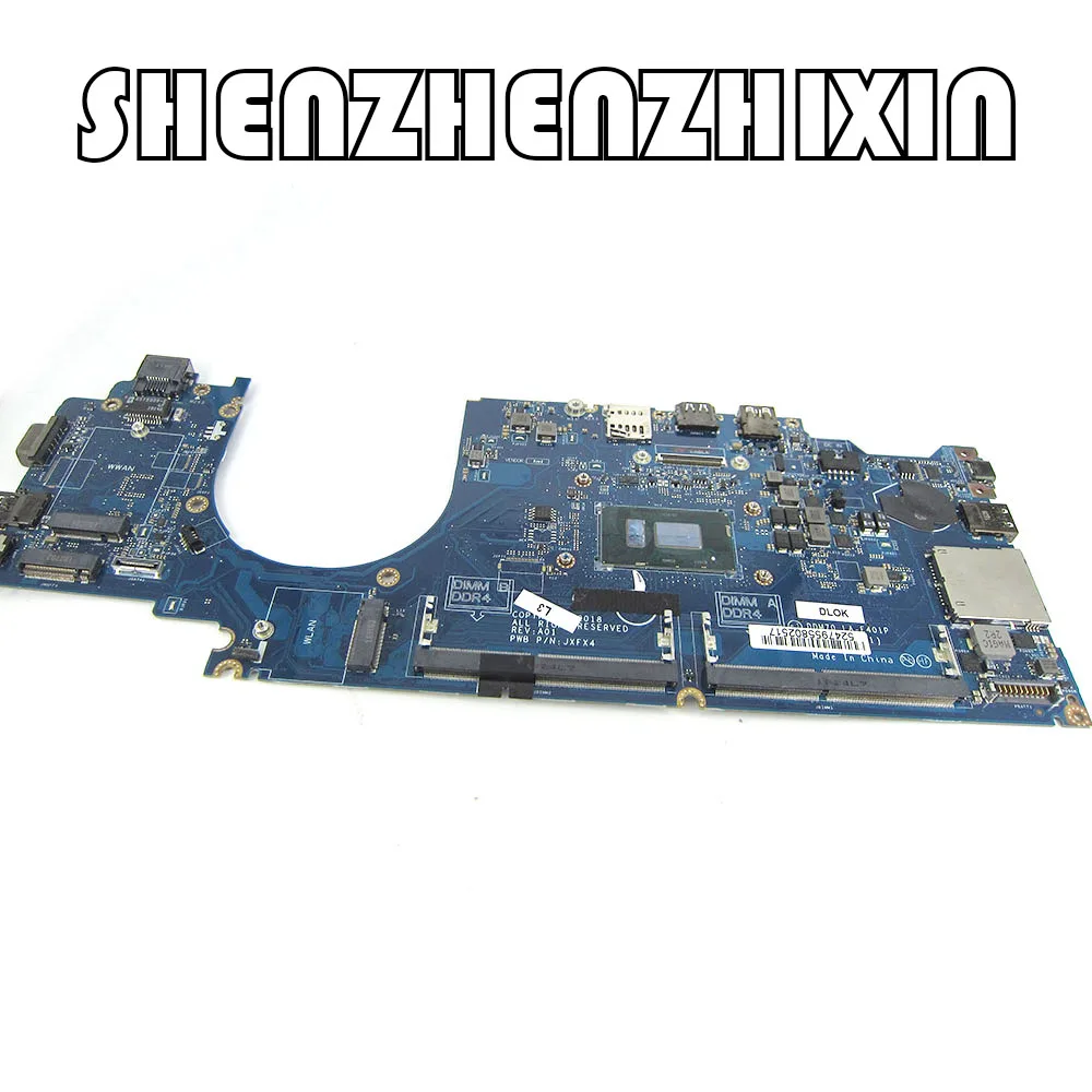 YOURUI FOR DELL Latitude 5490 Laptop motherboard with SR3L9 I5-8350U CPU CN-0P7RFR 0P7RFR P7RFR LA-F401P full working