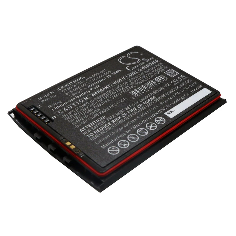 Cameron Sino Battery For Honeywell CT40