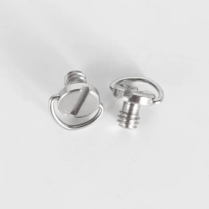 Bexin Máy Ảnh DSLR Đĩa Chỉ 1/4 D Vòng D-RING Khung Máy Ảnh Vít Cho Máy Ảnh Nhanh Chân Máy Monpod Đĩa