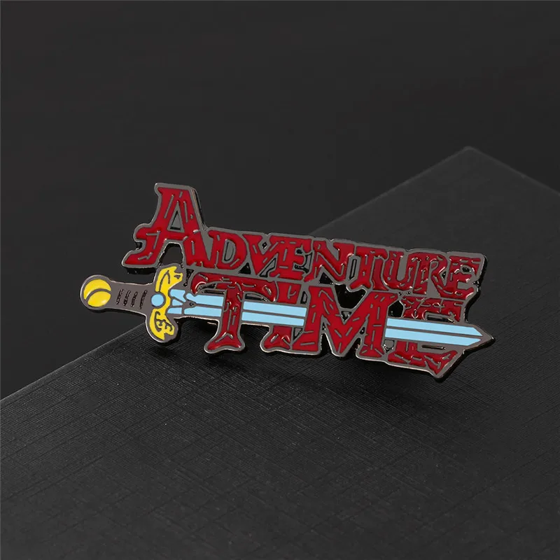 Adventure Time Lapel Pin battle sword Brooch A necessary accessory for any adventurer