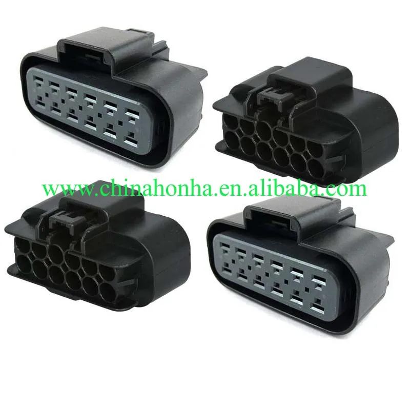 Free shipping 2sets 12pin female forDelphi auto connector electric waterproof cable connector 15326910