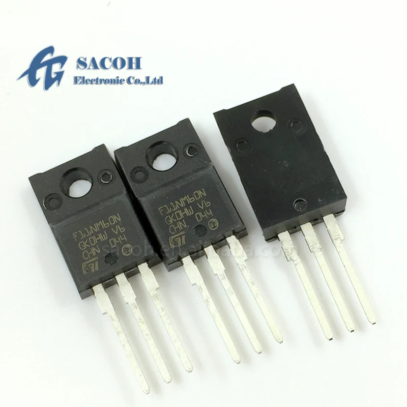 10Pcs STF11NM60N F11NM60N or STF11NM60ND or STP11NM60N or STP11NM60ND TO-220F 11A 600V Power MOSFET