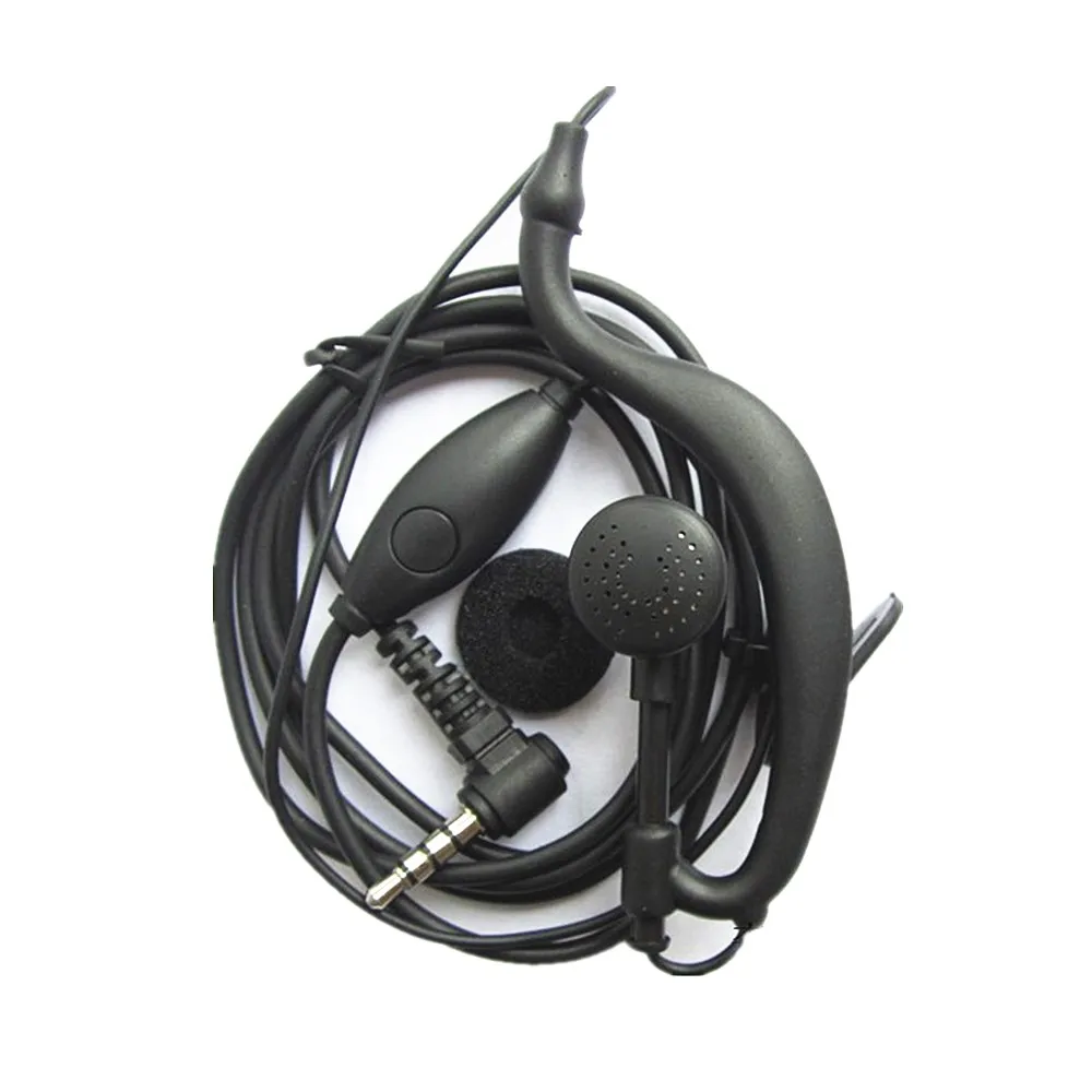 10pcs 3.5mm Jack G-Shape Ear hook Headset Earpiece For Yaesu Vertex Radio VX-110 VX-150 VX-130 VX-131 VX-132 VX-351 VX-354 VX-5R