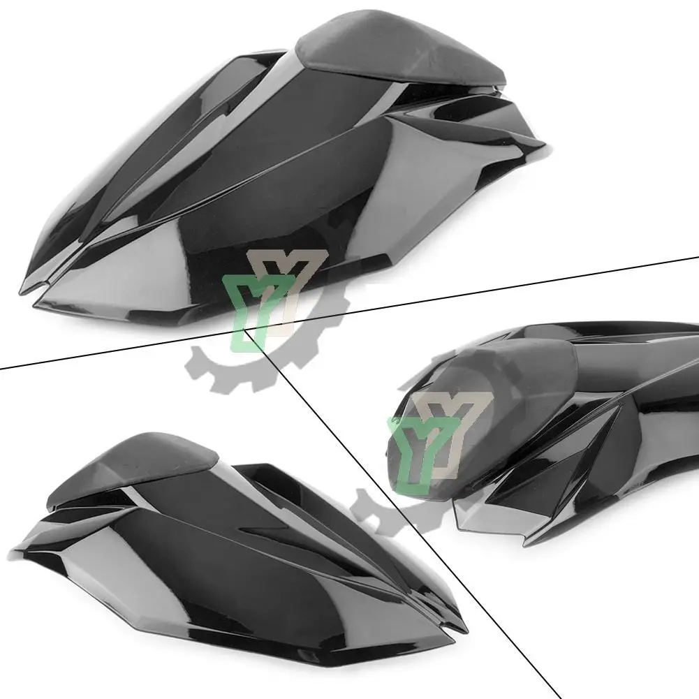 Para kawasaki z800 z 800 2013 2014 2015 2016 capa de assento traseiro da motocicleta carenagem passageiro pillion cauda capa traseira 13 14-16