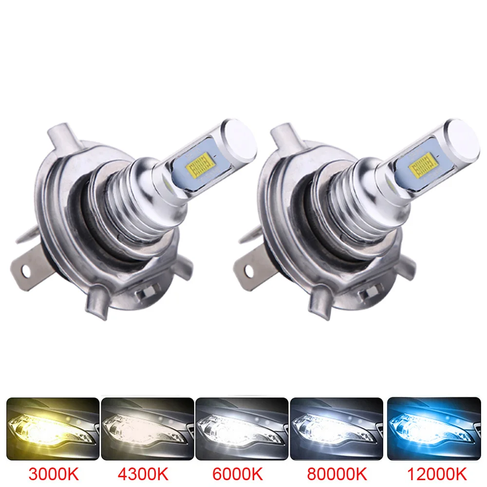 New 20000lms H4 H7 H11 H8 H9 H16JP H1 H3 Car LED Fog Light Bulbs 9005 9006 Auto Driving Fog Lamps 6500K 12V 24V LED Car Lights