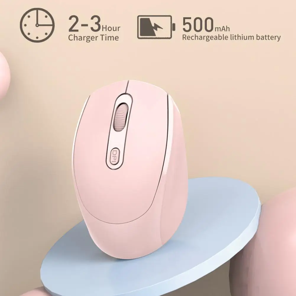 Sem fio recarregável bluetooth 5.1 2.4ghz mouse de modo duplo computador sem fio silencioso mause ergonomicmouse para computador portátil