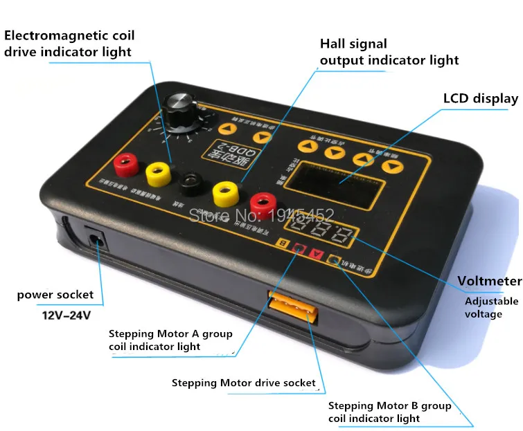 New Arrival!Automobile Ignition Coil Test Injector Solenoid Valve Idling Stepper Motor Instrument Tester